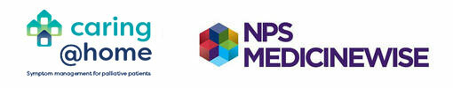 caring@home and NPS MedicineWise logos