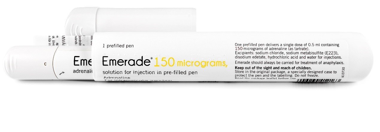 Image of Emerade 150 microgram autoinjector