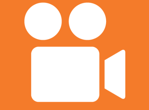Video-orange-button-icon-Office-PNG