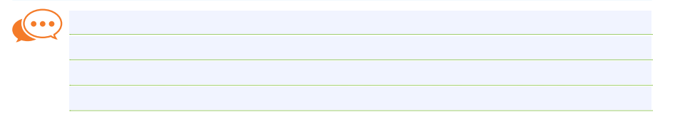 Blank lines for patients to note down questions for their doctor