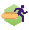 Food and exercise icon (small)