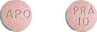 APO-Pravastatin Tablets 10 mg