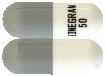 Zonegran 50 mg Capsules