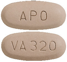 APO-Valsartan 320 mg Tablets