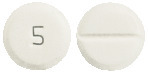 APO-Enalapril 5 mg Tablets