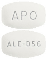 APO-Alendronate Plus D3 70 mg/140 mcg Tablets