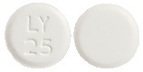 Logem 25 mg Chewable dispersible tablets