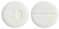 APO-Nicorandil 20 mg Tablets