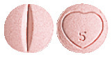 Zestril Tablets 5 mg