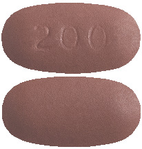 Lecteva 200/50/200 mg Tablets
