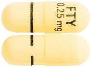 Gilenya 250 mcg Capsules