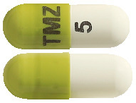 Temozolomide Juno 5 mg Capsules