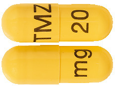 Temozolomide Alphapharm 20 mg Capsules