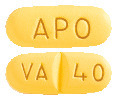 APO-Valsartan 40 mg Tablets