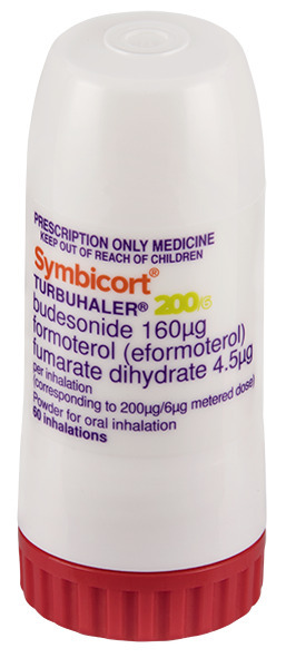 Symbicort 200/6 mcg per dose Turbuhaler