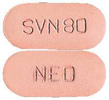 Simvacor 80 mg Tablets