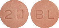 APO-Lisinopril 20 mg Tablets