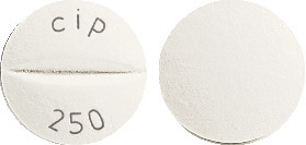 ciprofloxacin sandoz 250mg