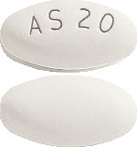 Atorvastatin SZ 20 mg Tablets