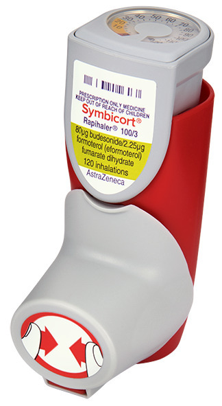 Symbicort Rapihaler 100/3 mcg Metered dose inhaler