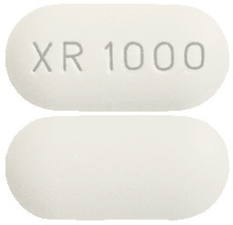 Metex XR 1000 mg Extended release tablets