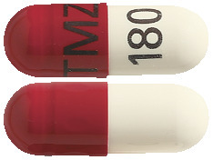 Temozolomide Juno 180 mg Capsules