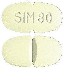Simvastatin Sandoz 80 mg