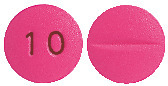 Inderal 10 mg Tablets