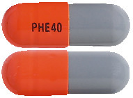 Phentodur 40 mg Modified release capsules