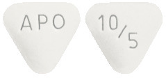 APO-Perindopril Arginine/ Amlodipine 10 mg/5 mg Tablets