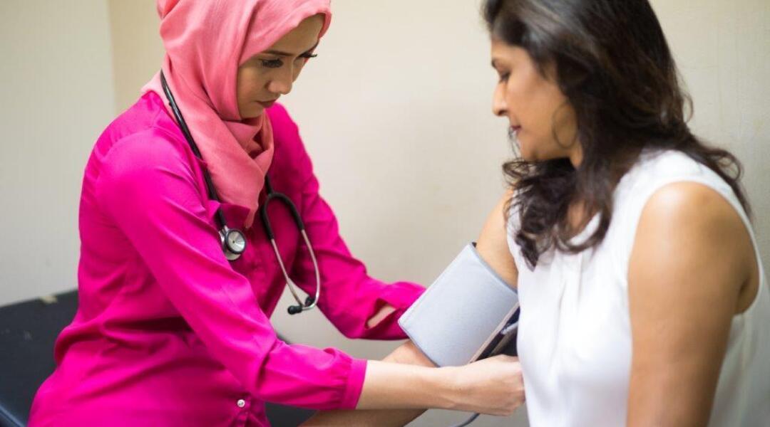 Measuring blood pressure